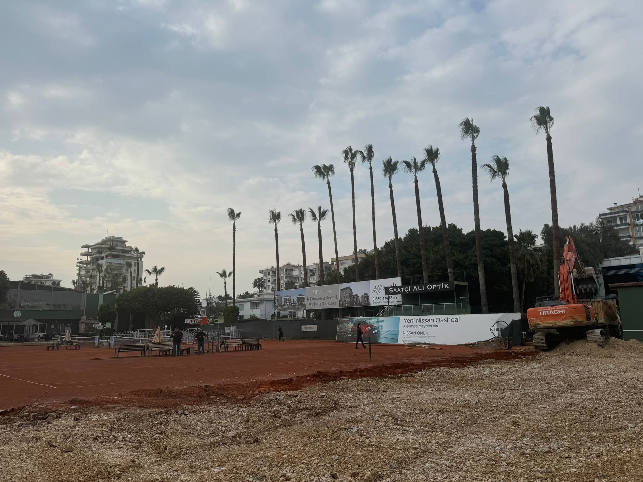 Mersin Tenis Kulübü Yenileme Çalışması